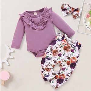 Baby girl outfit- 0-3 months